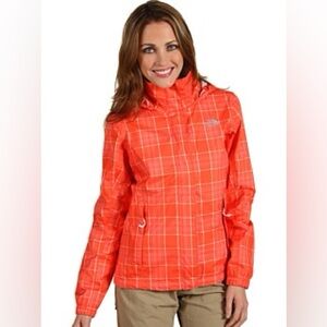 The North Face Resolve Hyvent Plaid Rain Jacket